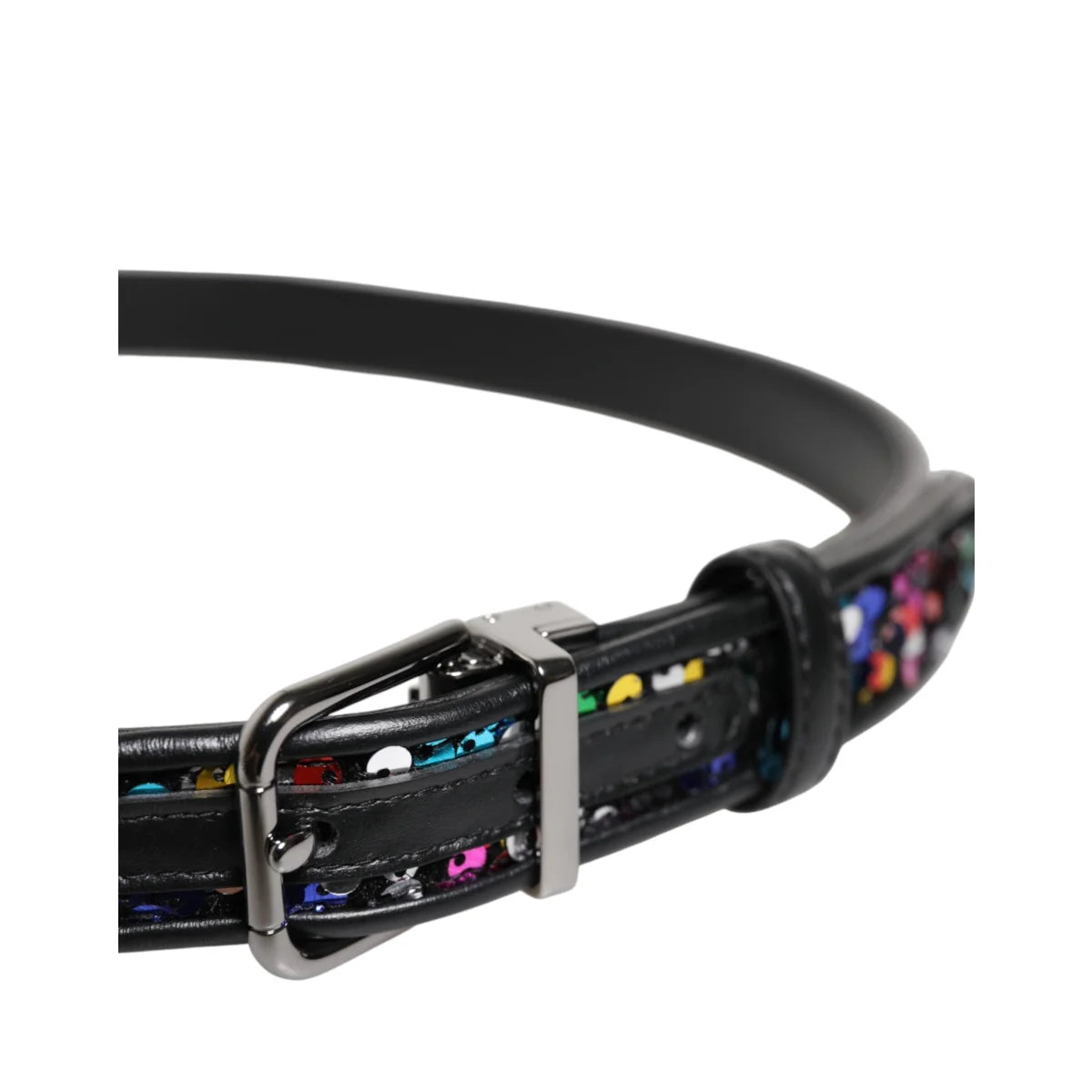 Dolce and Gabbana Metal Buckle Belt Unleashed in Luxe Leather &