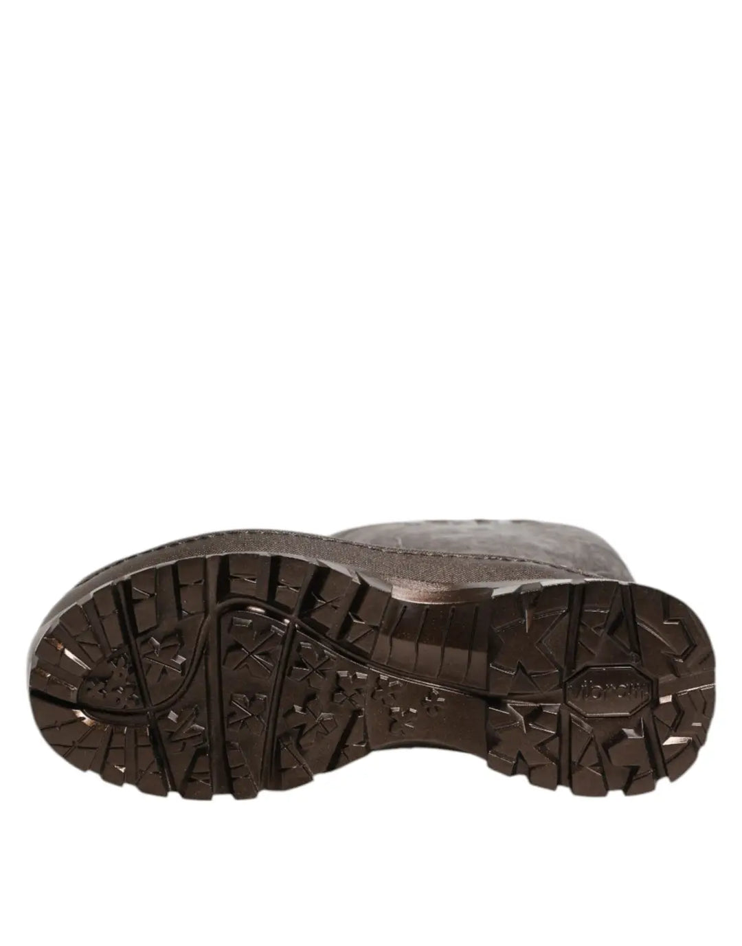 Dolce &amp; Gabbana Metallic Bronze Pull On Rain Boots Shoes