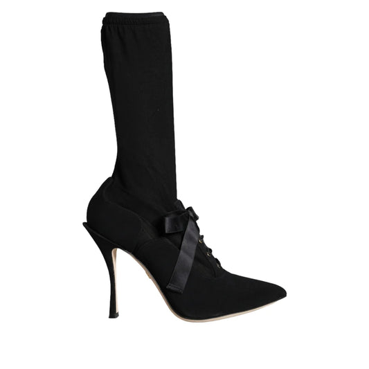 Dolce Gabbana Mid Calf Boots Sensation for Fashion Lovers &