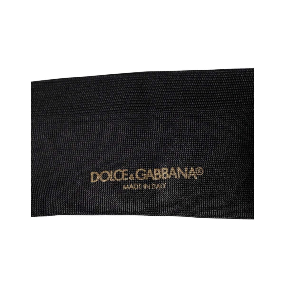 Dolce Gabbana Mid Calf Cotton Socks Italian Style Elegance &