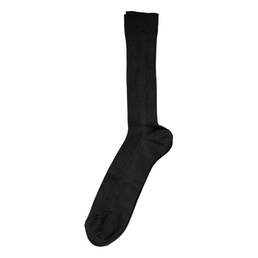 Dolce Gabbana Mid Calf Cotton Socks Italian Style Elegance &
