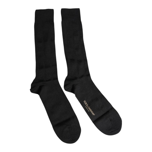Dolce and Gabbana Mid Calf Dress Socks for Effortless Style &