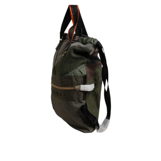 Dolce Gabbana Military Green Backpack Camouflage Rucksack &