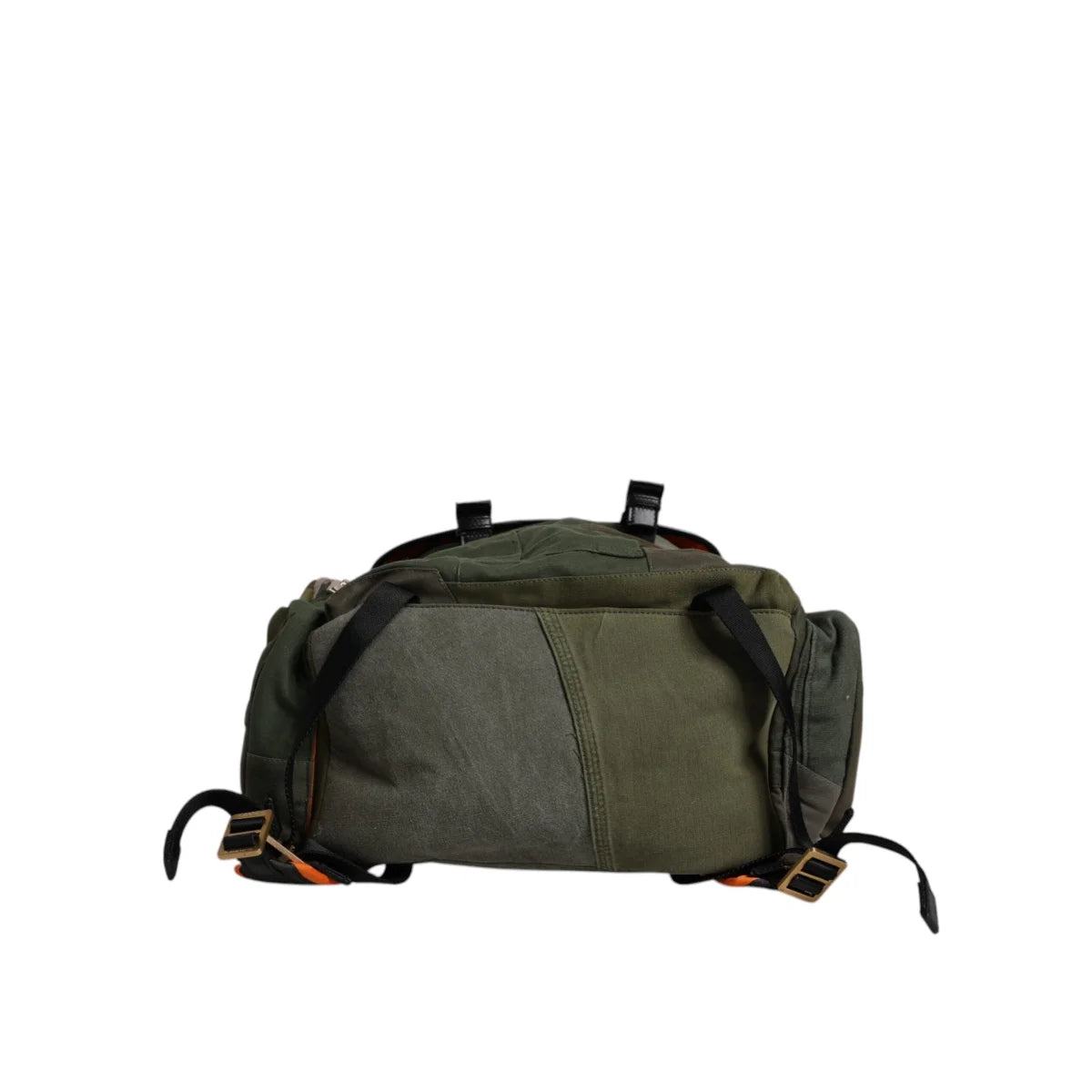 Dolce & Gabbana Military Green Camo Backpack Bag Drawstring Closure