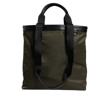 Dolce Gabbana Military Green Tote Bag with Shoulder Strap &