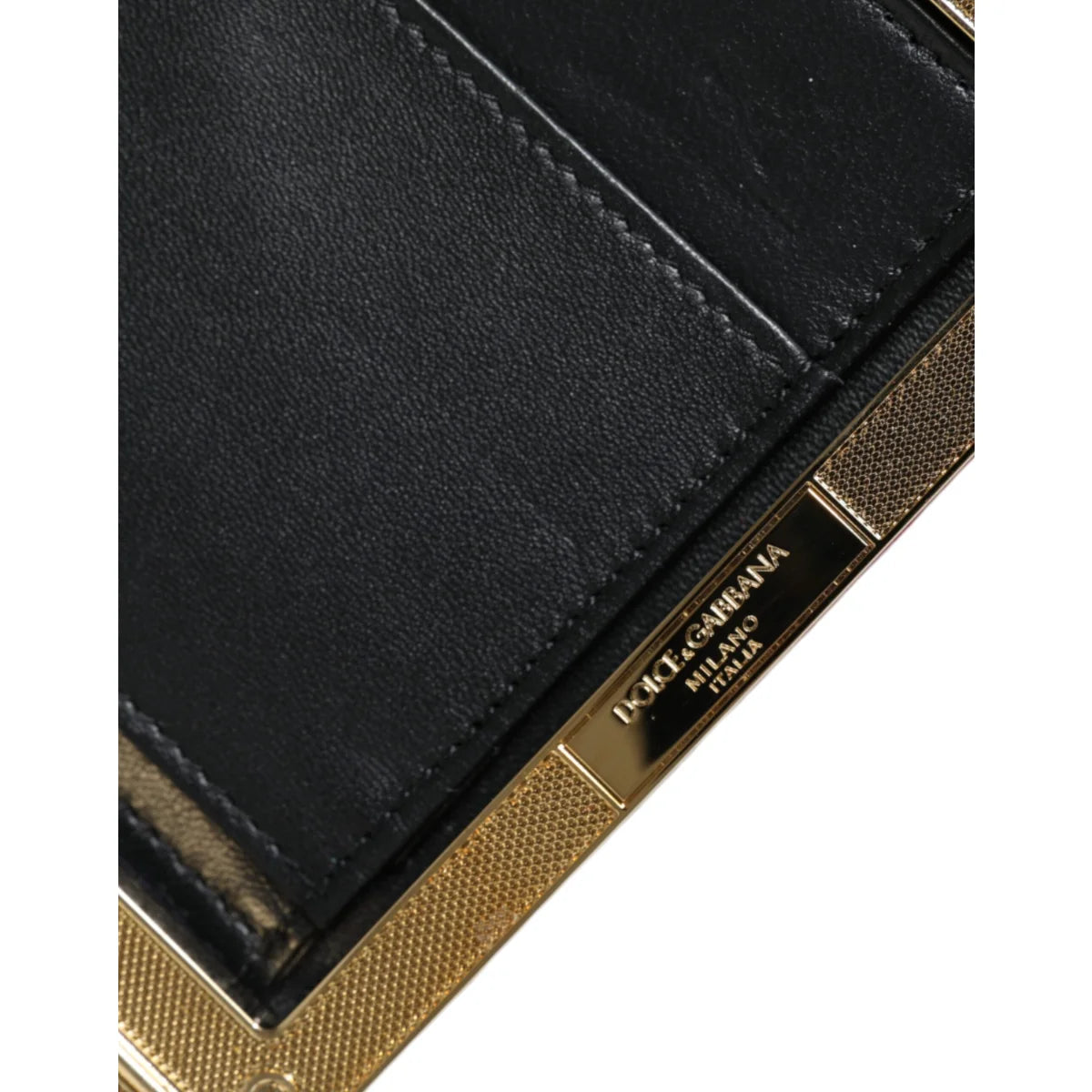 Dolce Gabbana Miniature Clutch Purse Luxe Accessory with Box &