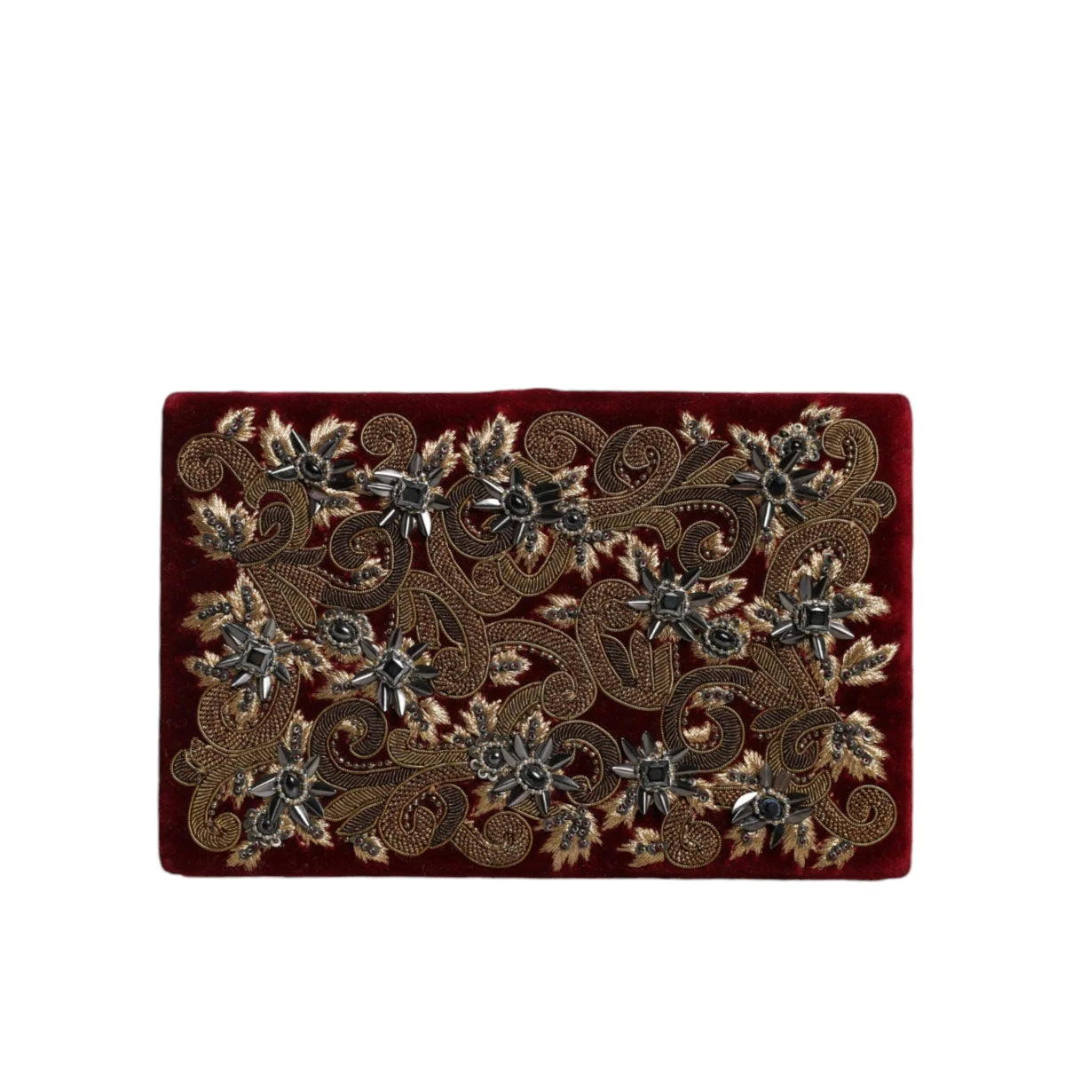 Dolce Gabbana Miniature Clutch Purse Luxe Accessory with Box &
