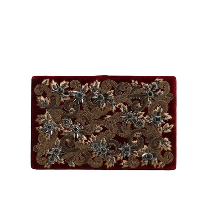 Dolce Gabbana Miniature Clutch Purse Luxe Accessory with Box &