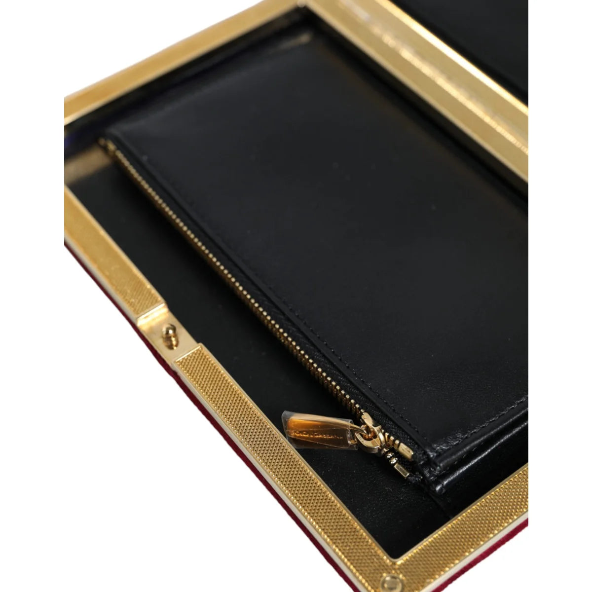 Dolce Gabbana Miniature Clutch Purse Luxe Accessory with Box &