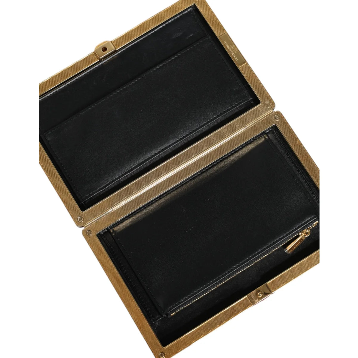 Dolce Gabbana Miniature Clutch Purse Luxe Accessory with Box &