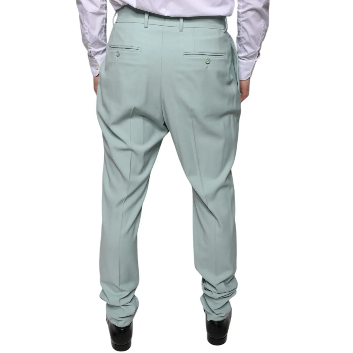 Dolce and Gabbana Mint Green Skinny Dress Pants Sensation &