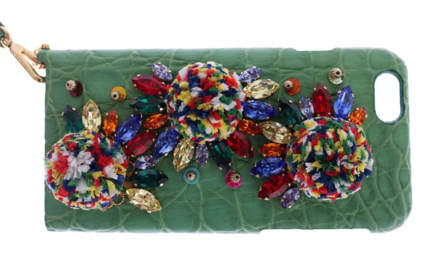 Dolce &amp; Gabbana Multicolor AGNESE Straw Crystal Pom Bag
