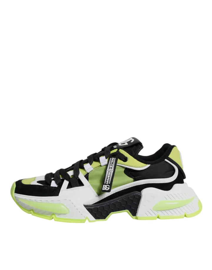 Dolce &amp; Gabbana Multicolor Airmaster Low Top Sneakers Shoes