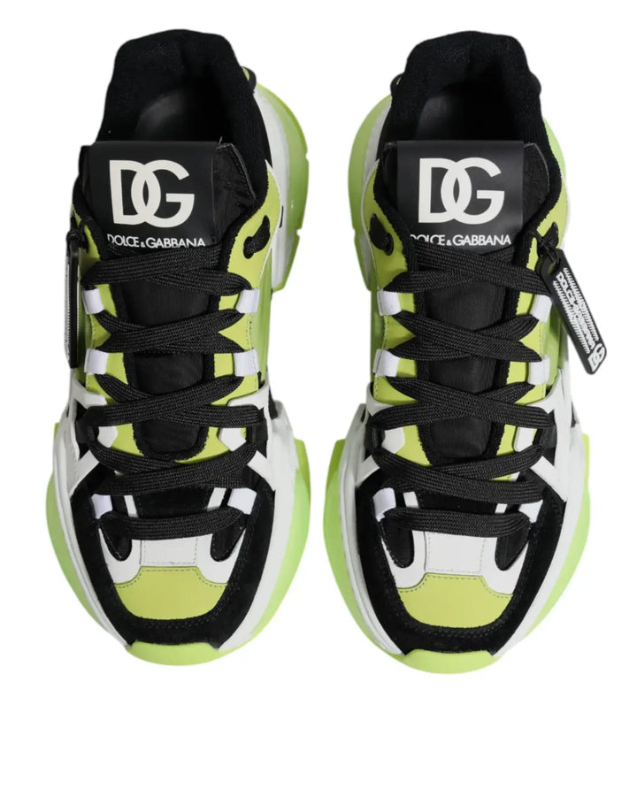 Dolce &amp; Gabbana Multicolor Airmaster Low Top Sneakers Shoes