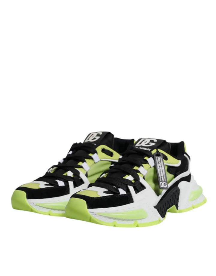Dolce &amp; Gabbana Multicolor Airmaster Low Top Sneakers Shoes