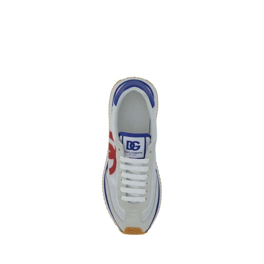 Dolce & Gabbana Multicolor Calf Leather Bos Taurus Low Top Sneakers