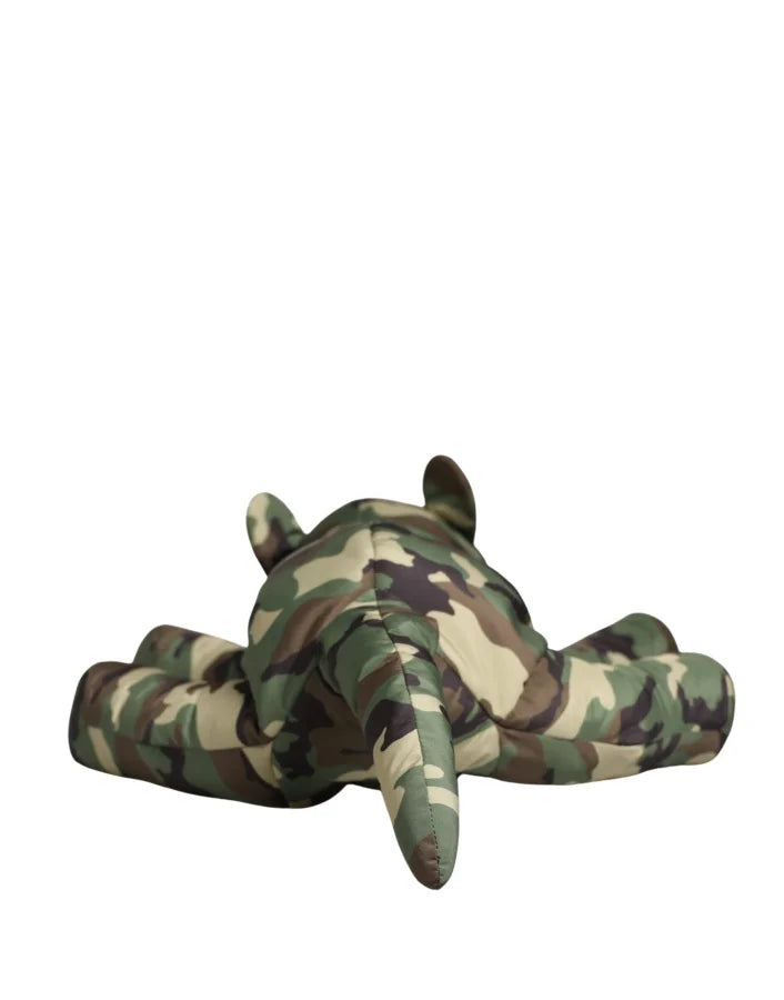 Dolce &amp; Gabbana Multicolor Camouflage Animal Silhouette Waist Borse Bag