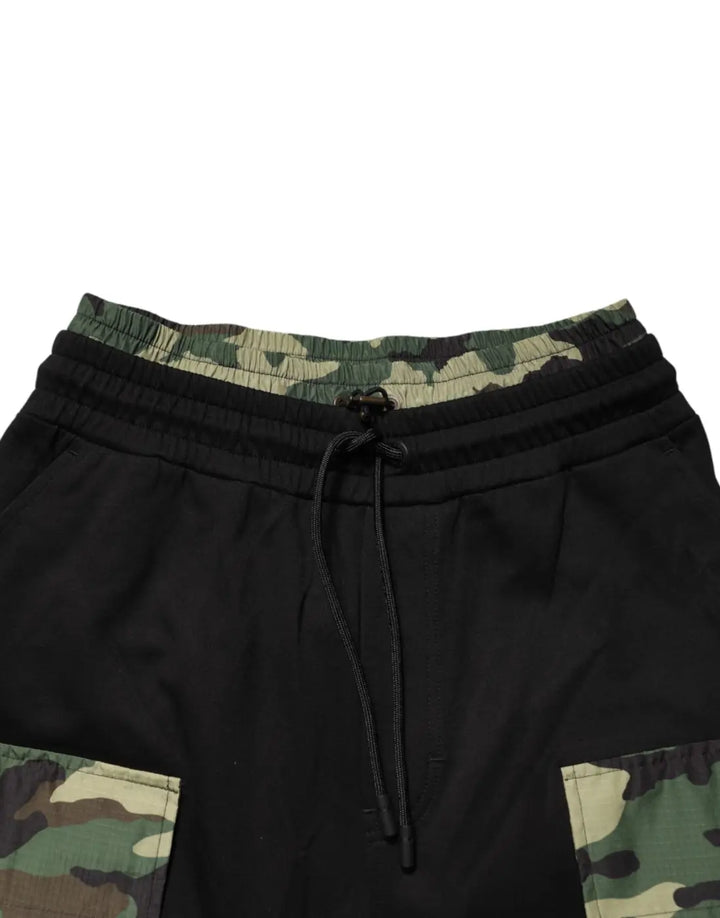 Dolce &amp; Gabbana Multicolor Camouflage Cargo Jogger Men Pants