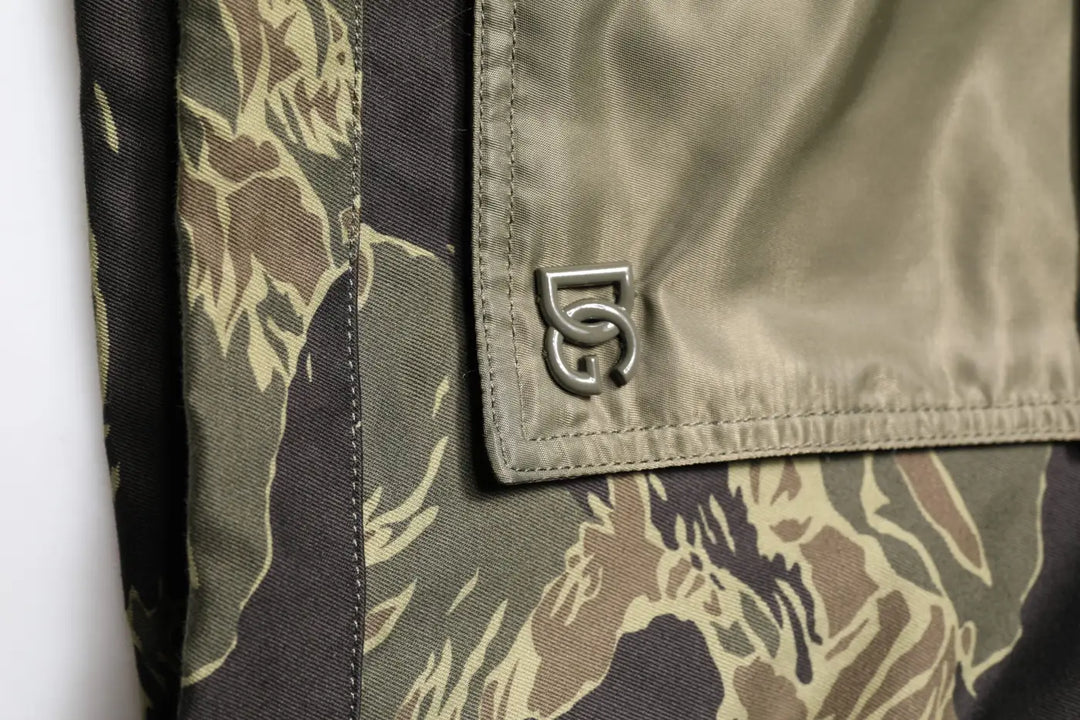 Dolce &amp; Gabbana Multicolor Camouflage Cotton Bomber Jacket