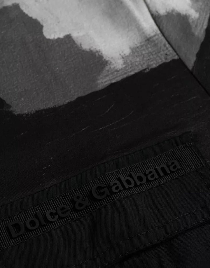 Dolce &amp; Gabbana Multicolor Camouflage Cotton Crewneck T-shirt