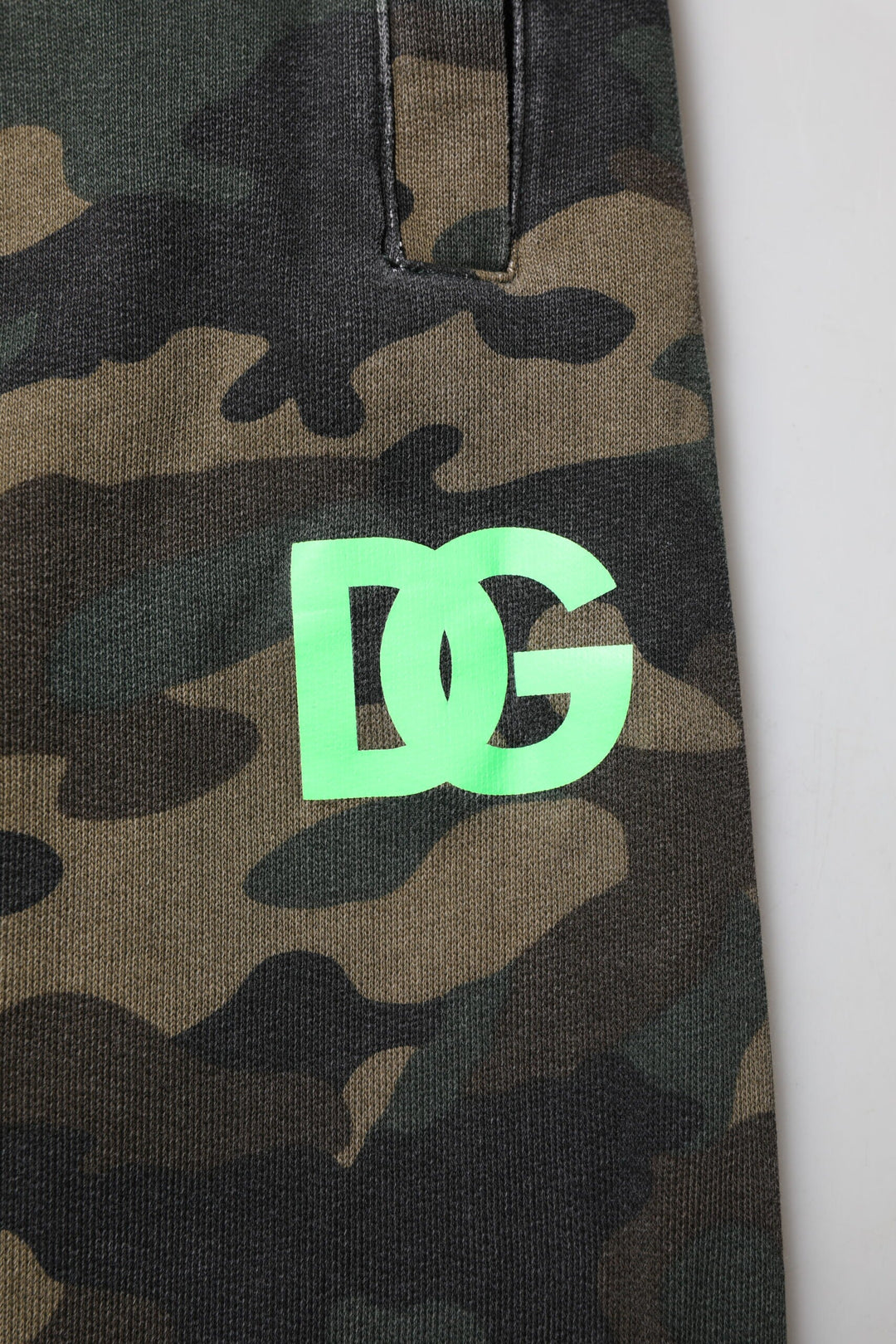 Dolce &amp; Gabbana Multicolor Camouflage Cotton Men Jogger Pants