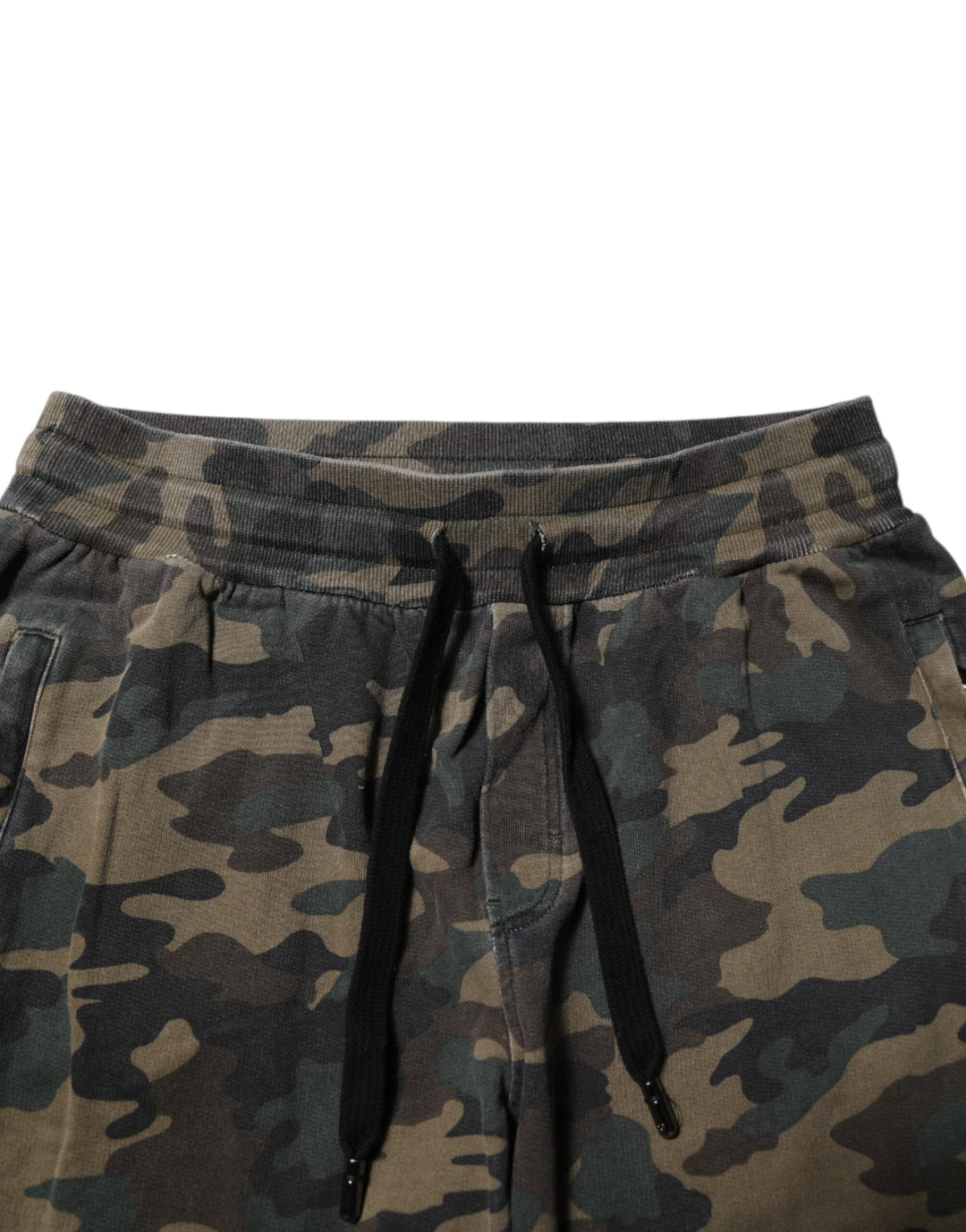 Dolce &amp; Gabbana Multicolor Camouflage Cotton Men Jogger Pants