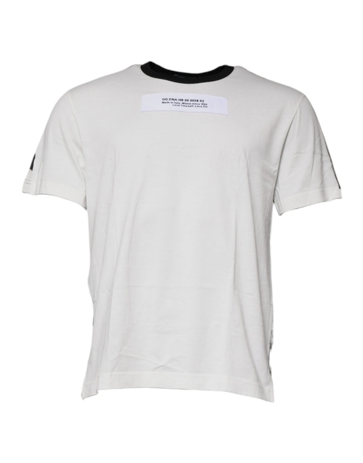Dolce &amp; Gabbana Multicolor Camouflage Crew Neck T-shirt