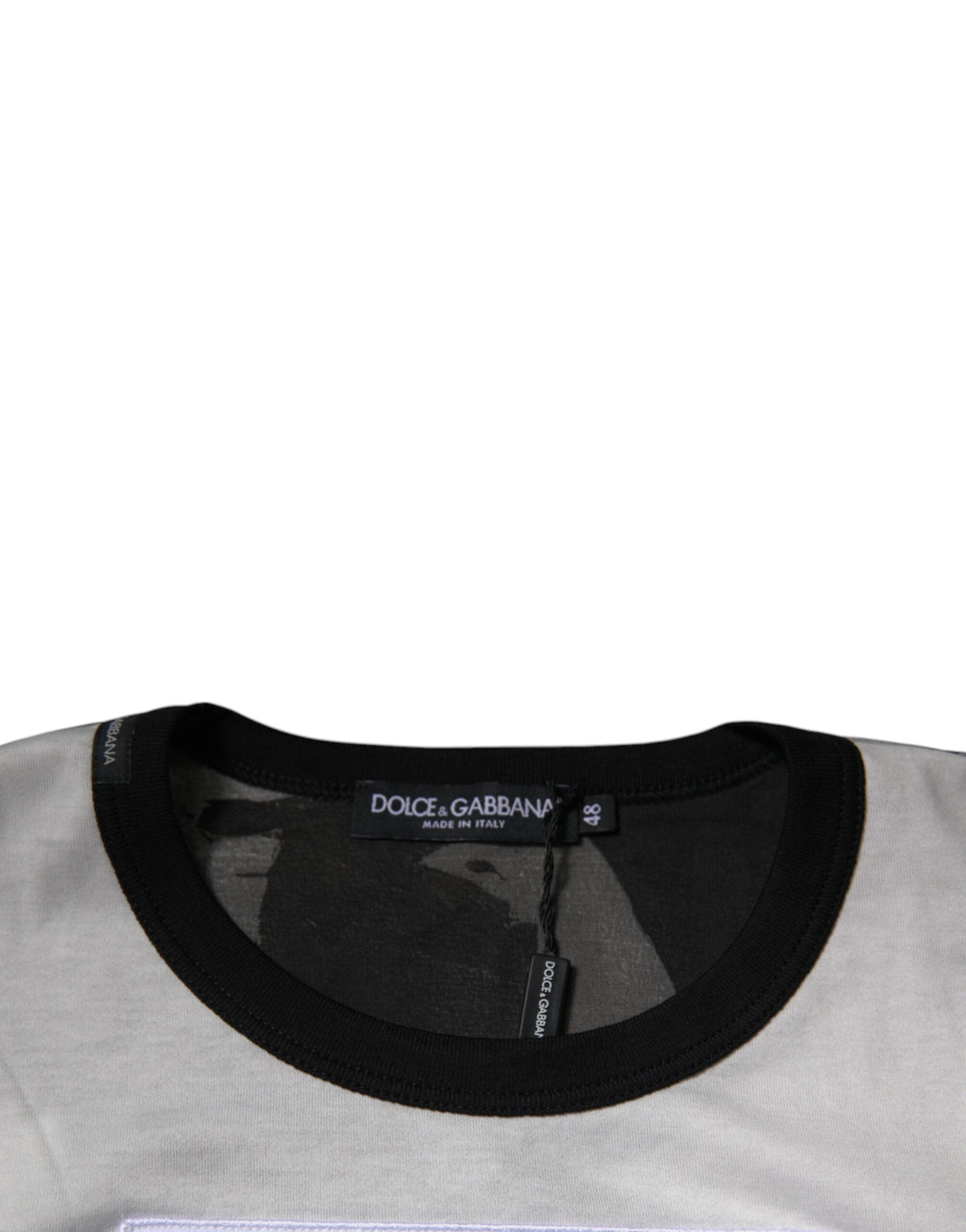 Dolce &amp; Gabbana Multicolor Camouflage Crew Neck T-shirt