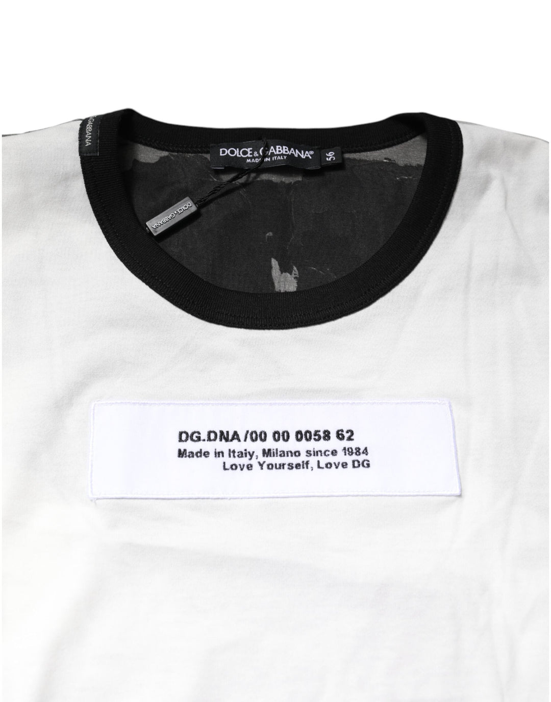 Dolce &amp; Gabbana Multicolor Camouflage Crew Neck T-shirt