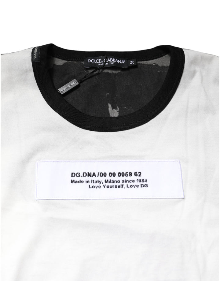 Dolce &amp; Gabbana Multicolor Camouflage Crew Neck T-shirt