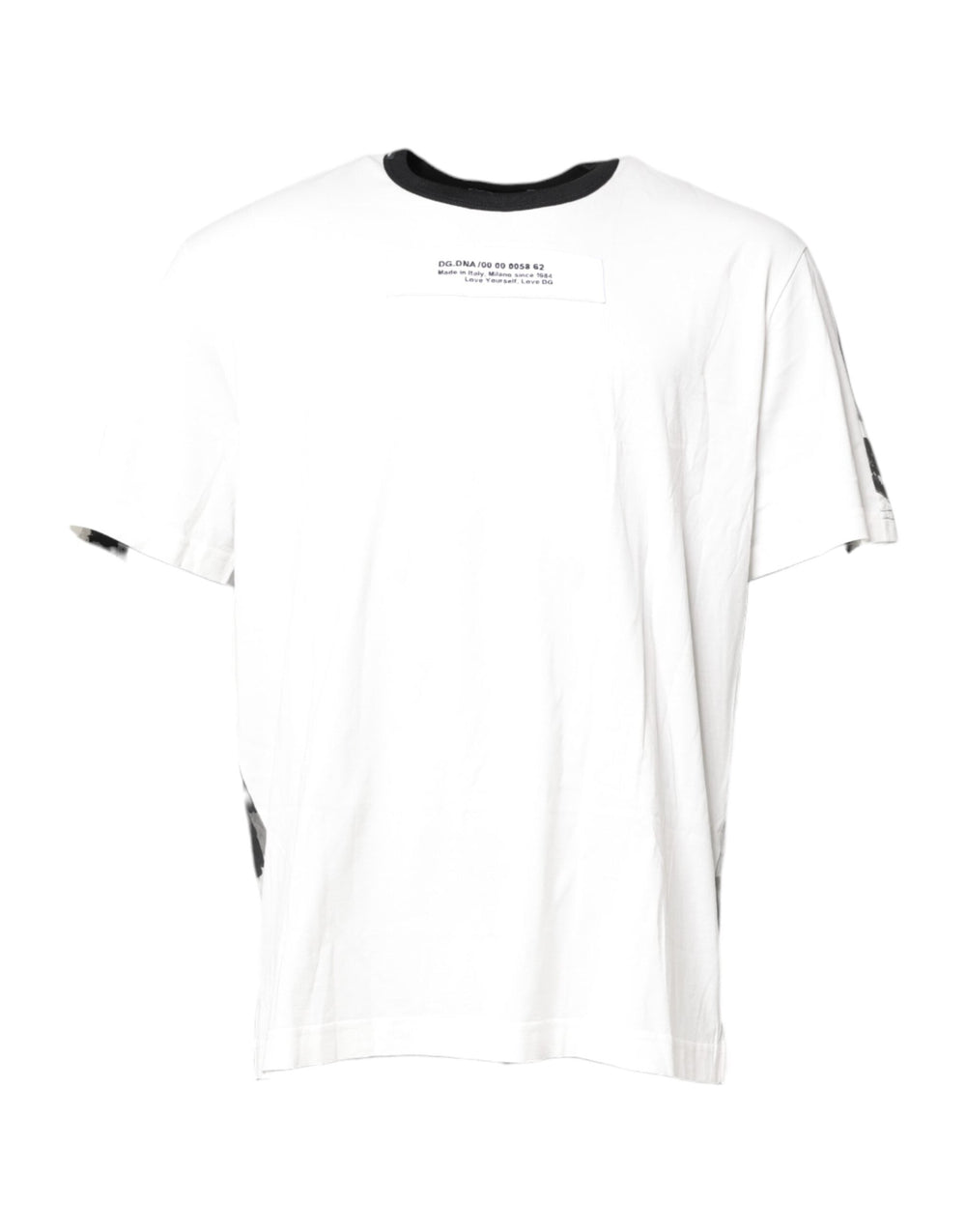 Dolce & Gabbana Multicolor Camouflage Crew Neck T-shirt