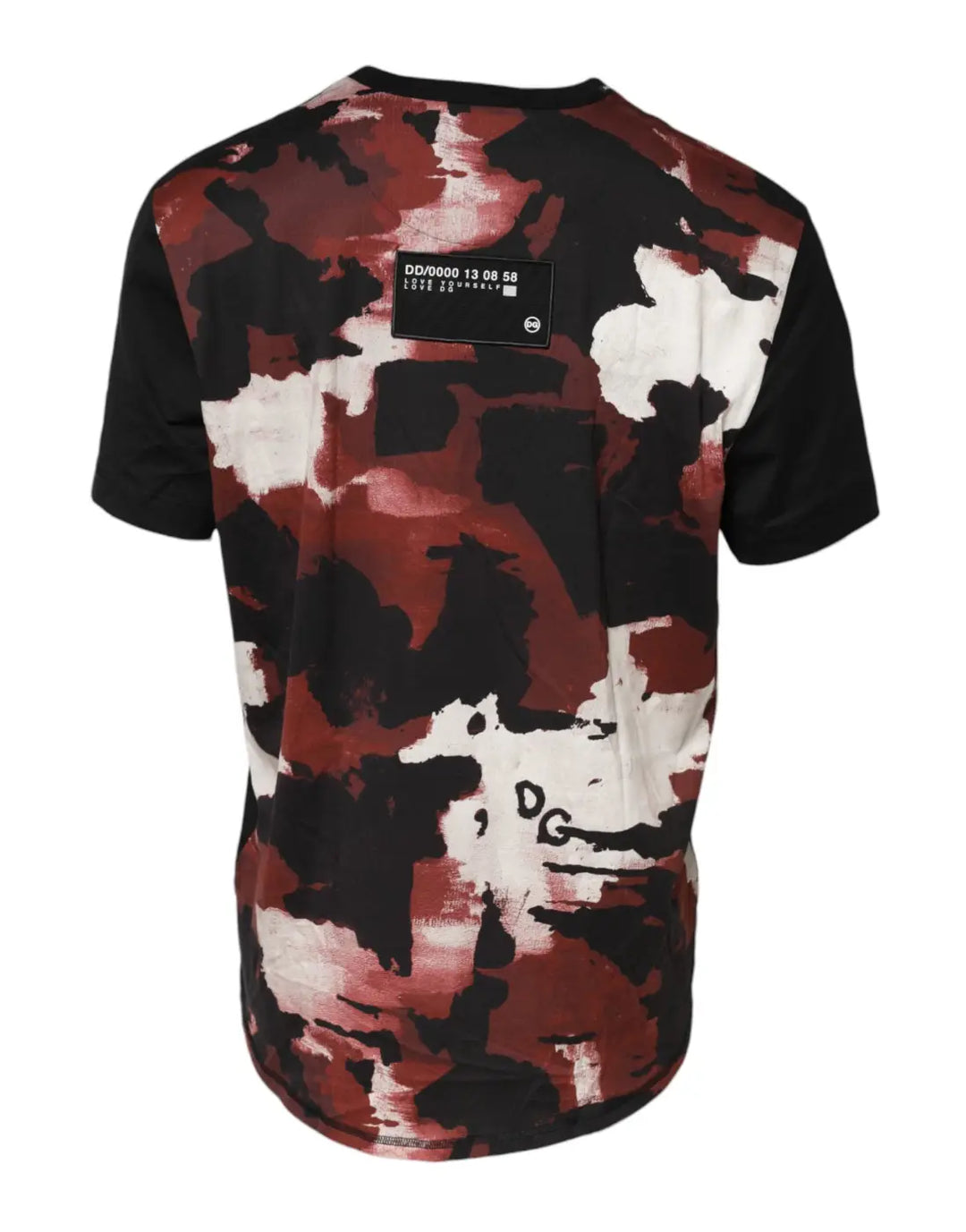 Dolce &amp; Gabbana Multicolor Camouflage Crew Neck T-shirt