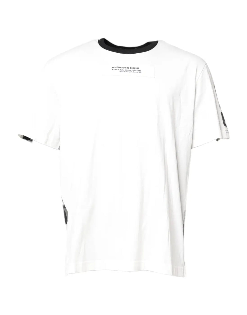 Dolce & Gabbana Multicolor Camouflage Crew Neck T-shirt