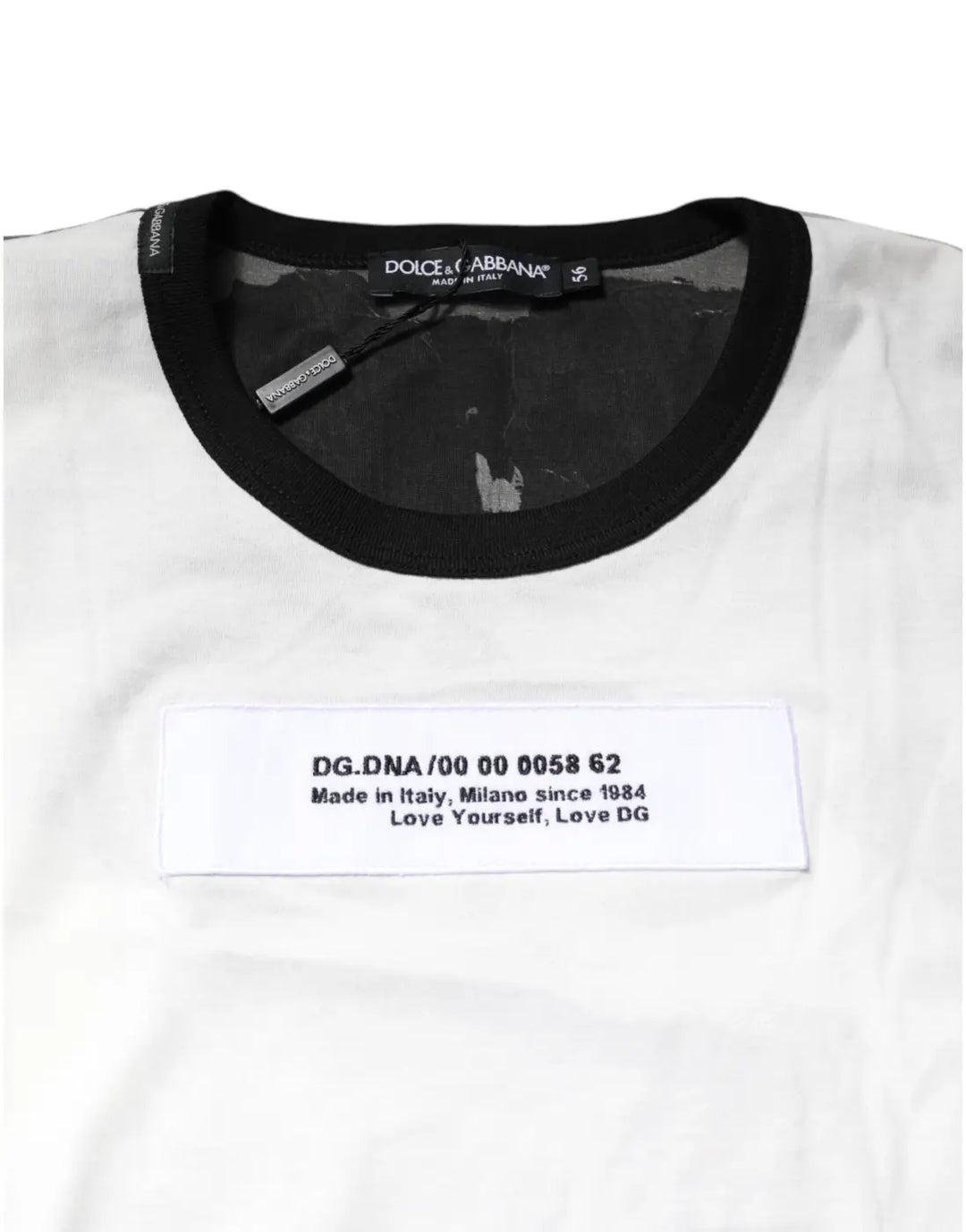 Dolce &amp; Gabbana Multicolor Camouflage Crew Neck T-shirt
