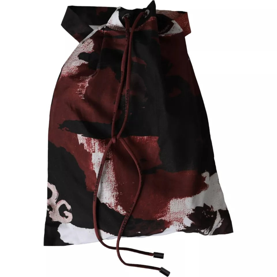 Dolce &amp; Gabbana Multicolor Camouflage Dg Logo Beachwear Shorts Swimwear