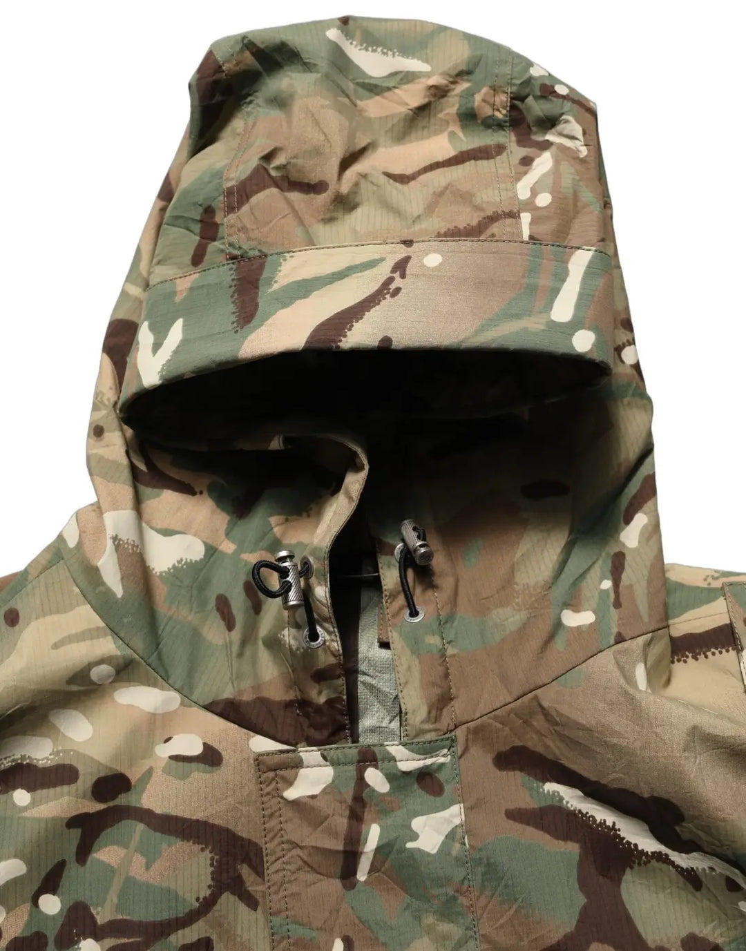 Dolce &amp; Gabbana Multicolor Camouflage Hooded Coat Jacket