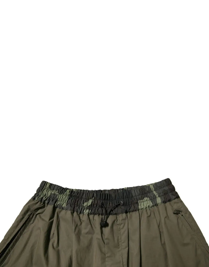 Dolce &amp; Gabbana Multicolor Camouflage Jogger Cargo Pants
