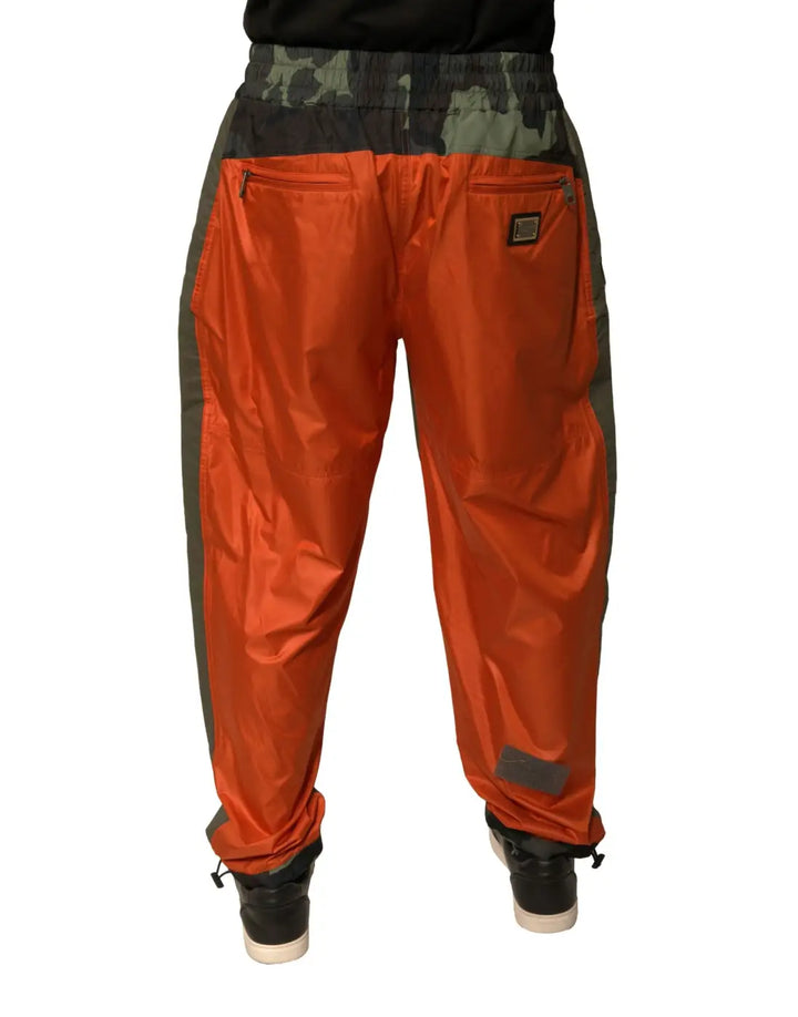 Dolce &amp; Gabbana Multicolor Camouflage Jogger Cargo Pants