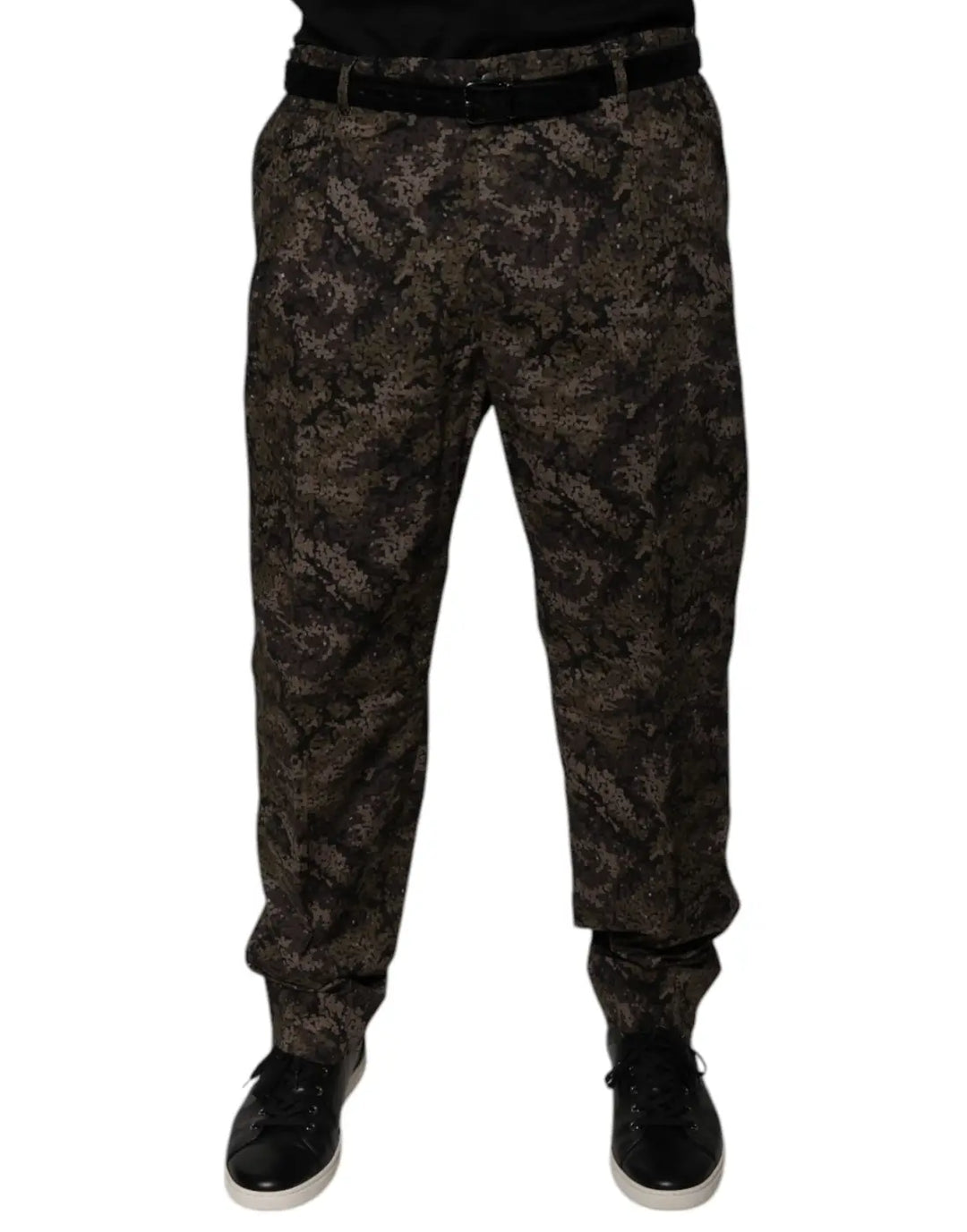 Dolce &amp; Gabbana Multicolor Camouflage Men Dress Pants
