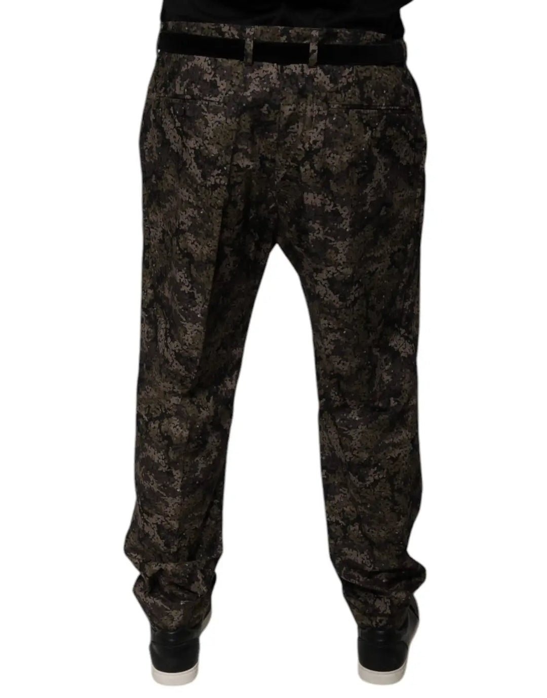 Dolce &amp; Gabbana Multicolor Camouflage Men Dress Pants