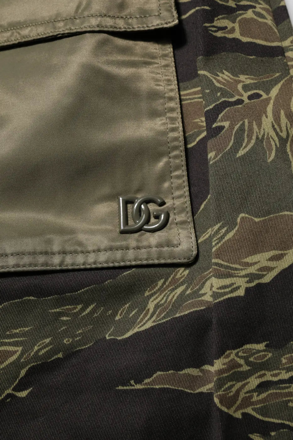 Dolce &amp; Gabbana Multicolor Cargo Camouflage Pants