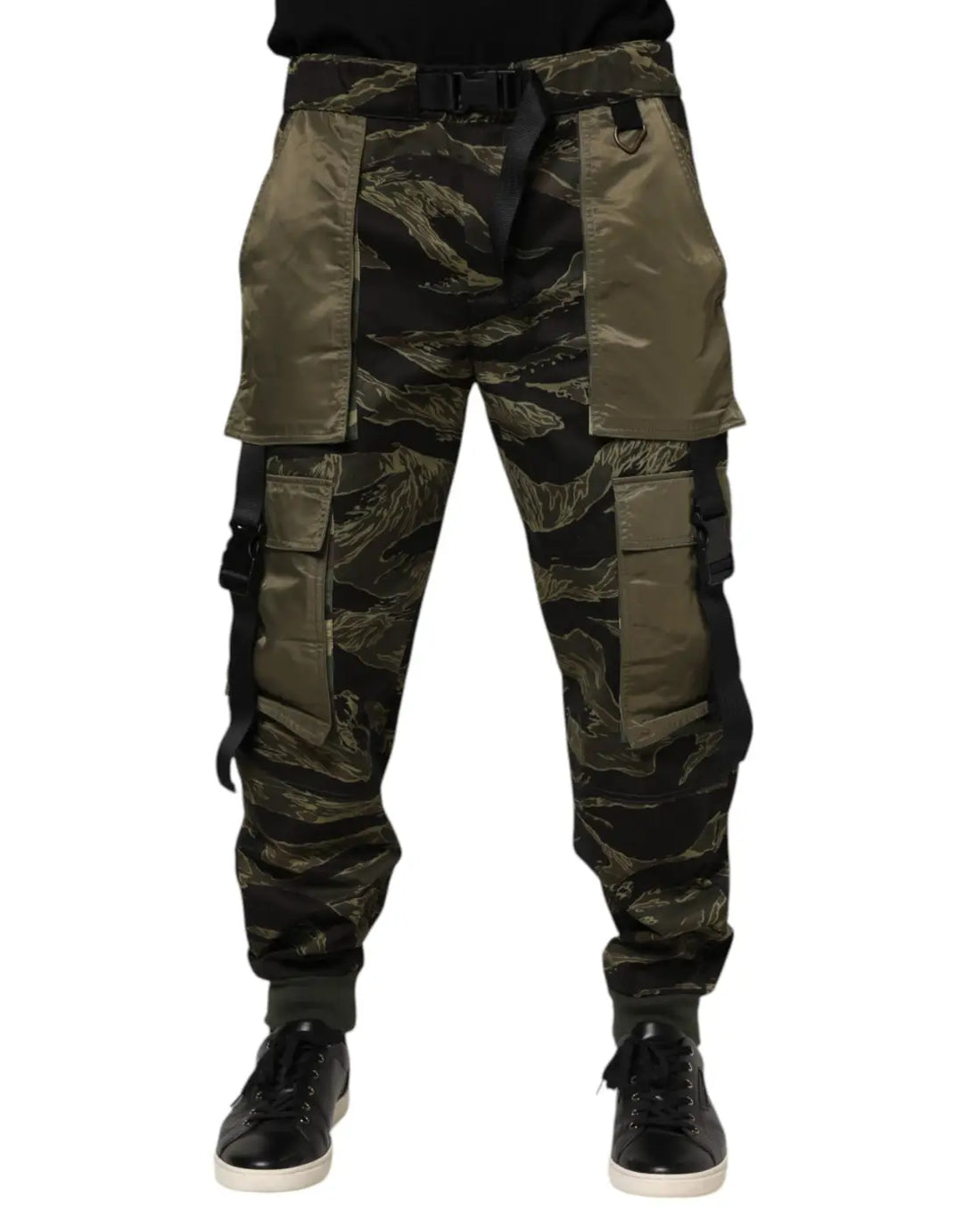 Dolce &amp; Gabbana Multicolor Cargo Camouflage Pants