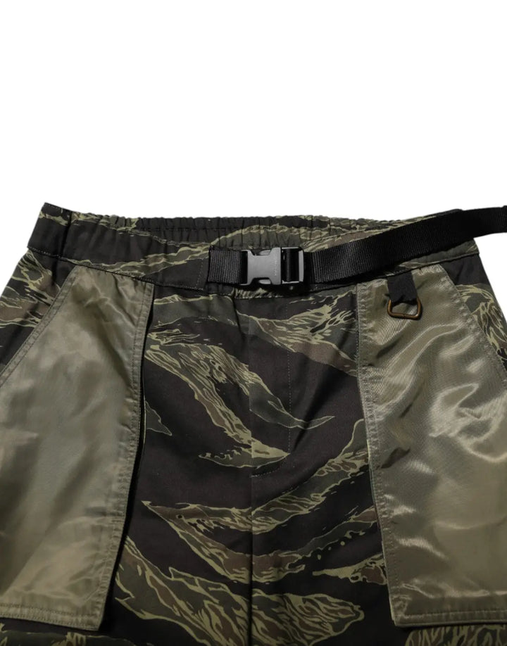 Dolce &amp; Gabbana Multicolor Cargo Camouflage Pants