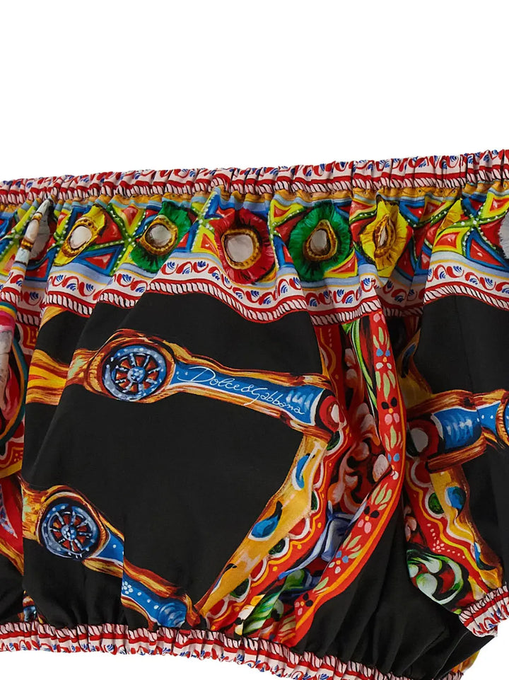 Dolce &amp; Gabbana Multicolor Cotton Pattern Shirt
