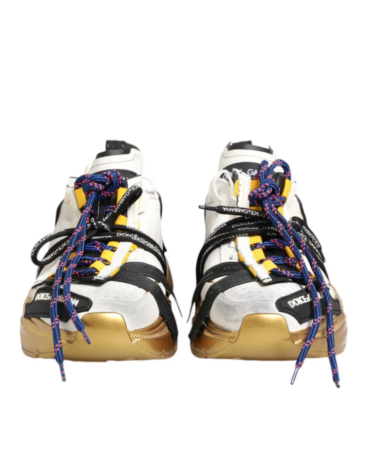 Dolce &amp; Gabbana Multicolor Daymaster Low Top Sneakers Shoes
