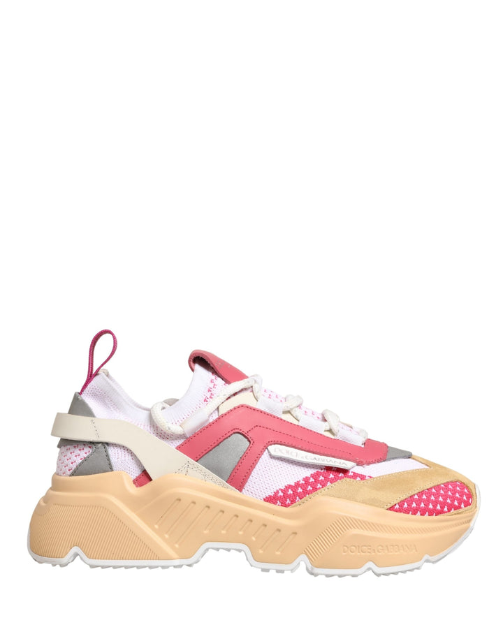 Dolce &amp; Gabbana Multicolor Daymaster Low Top Sneakers Shoes