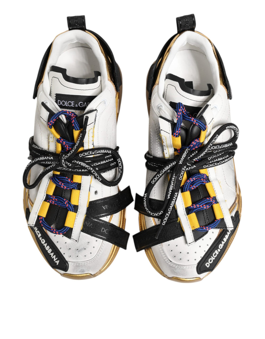 Dolce &amp; Gabbana Multicolor Daymaster Low Top Sneakers Shoes