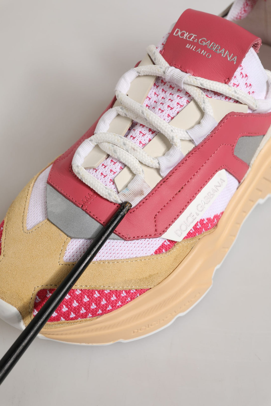 Dolce &amp; Gabbana Multicolor Daymaster Low Top Sneakers Shoes