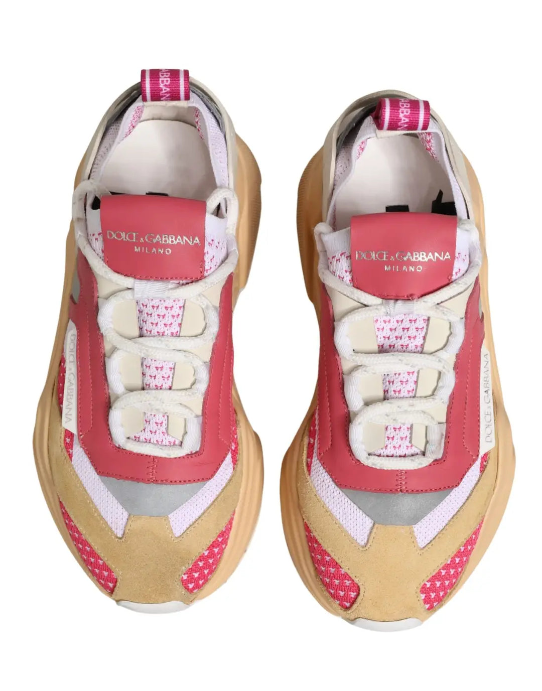 Dolce &amp; Gabbana Multicolor Daymaster Low Top Sneakers Shoes