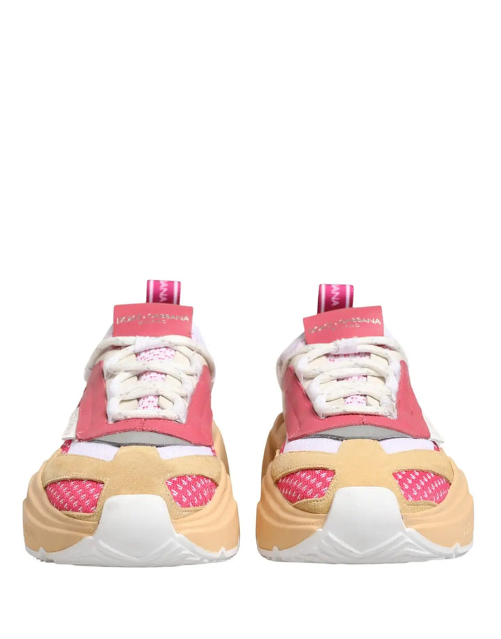 Dolce &amp; Gabbana Multicolor Daymaster Low Top Sneakers Shoes